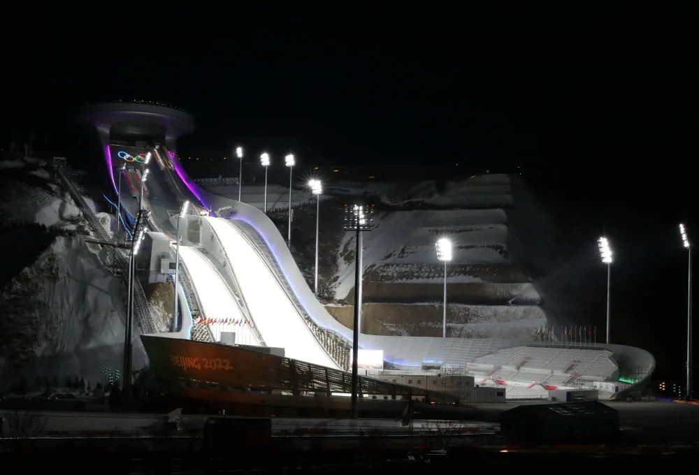 衛(wèi)星見證，這里如何變身“冬奧小城”