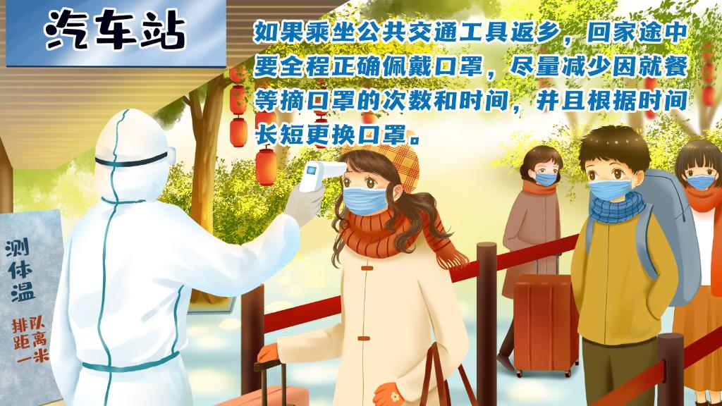 春運(yùn)進(jìn)行時(shí)，人在旅途如何做好防護(hù)？