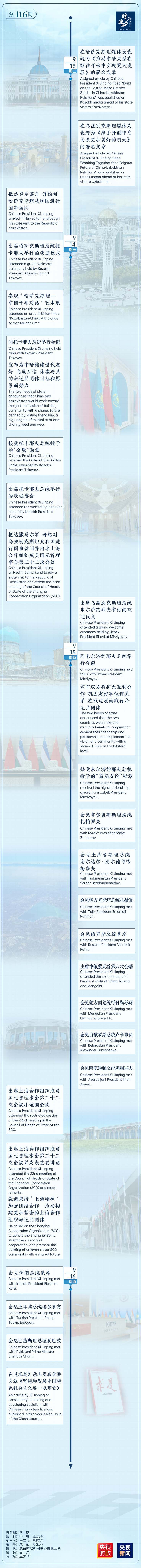 時政微周刊丨總書記的一周(9月12日—9月18日)