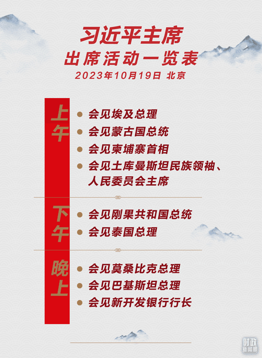 時(shí)政新聞眼丨高峰論壇圓滿成功，習(xí)近平密集會(huì)見傳遞清晰信號(hào)