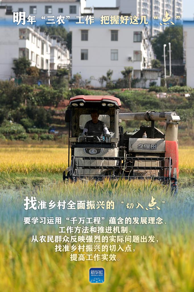 明年“三農(nóng)”工作，這幾個“點”要把握好