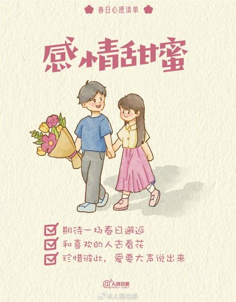 收藏打卡！領(lǐng)取你的手賬風(fēng)春日心愿清單