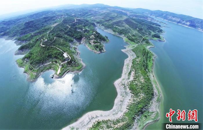 圖為航拍生態(tài)園現(xiàn)狀?！●T華 攝