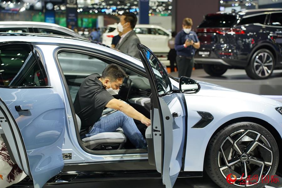 第44屆曼谷國(guó)際車展開(kāi)幕。李源欣攝