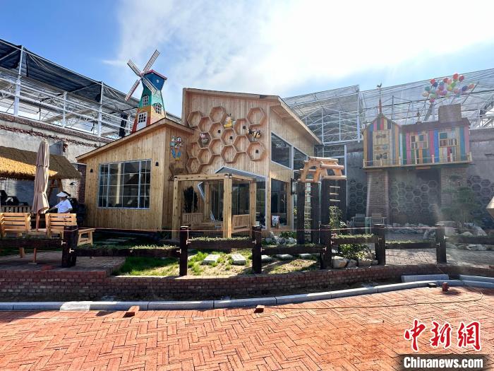 圖為濰水左岸項(xiàng)目。　黃宏信 攝