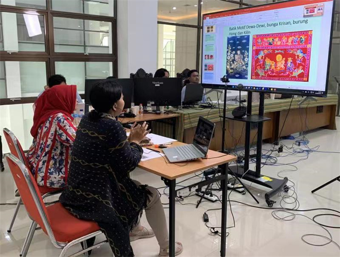 活動現(xiàn)場。供圖：印尼三一一大學(xué)孔子學(xué)院