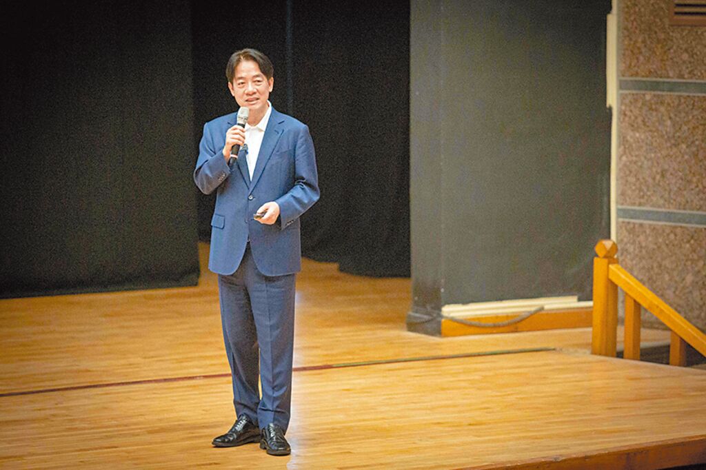 賴清德。臺灣“中時新聞網(wǎng)”資料圖