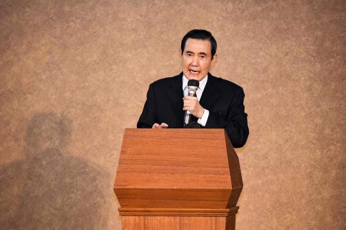  資料圖：馬英九。圖片來(lái)源：臺(tái)灣《中國(guó)時(shí)報(bào)》