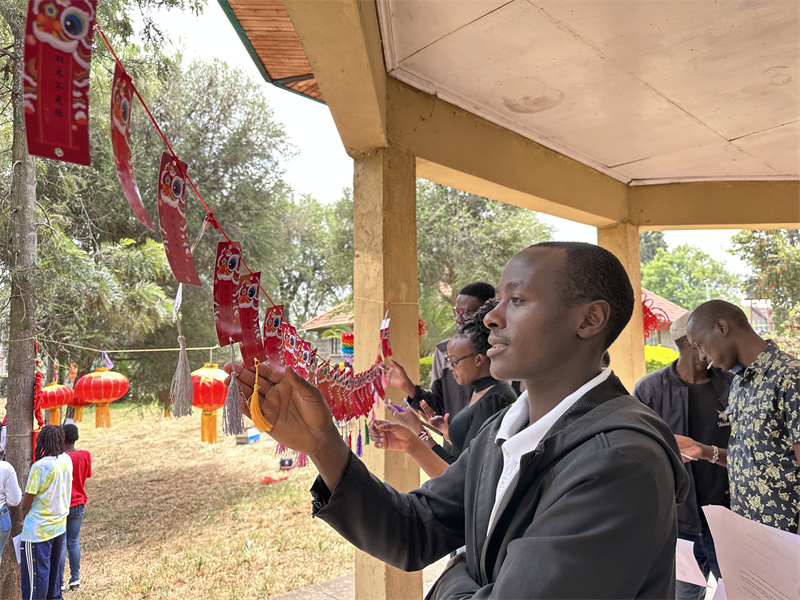 活動(dòng)現(xiàn)場(chǎng)?？夏醽啺８耦D大學(xué)孔子學(xué)院供圖