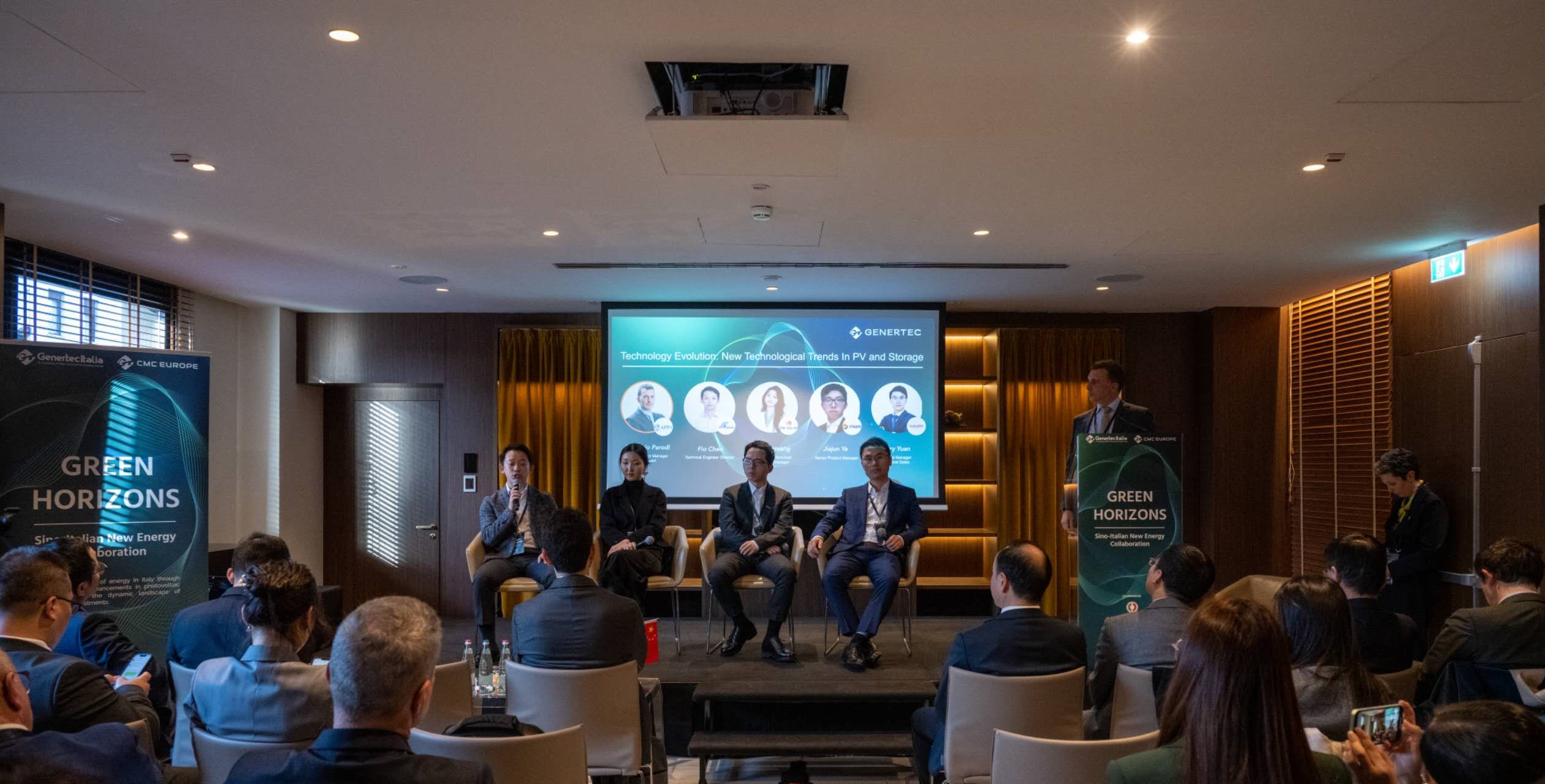 中方企業(yè)代表就新能源技術(shù)發(fā)展趨勢分享觀點(diǎn)。主辦方供圖