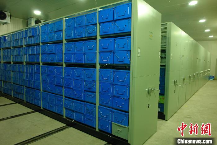 圖為國家農(nóng)作物種質(zhì)資源復份庫(西寧)?！∏嗪Ｊ∞r(nóng)業(yè)農(nóng)村廳供圖