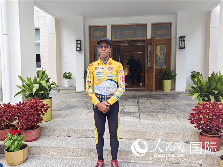 9月6日，卡里姆·穆斯塔在摩洛哥駐華大使官邸。人民網(wǎng)記者 王晶攝