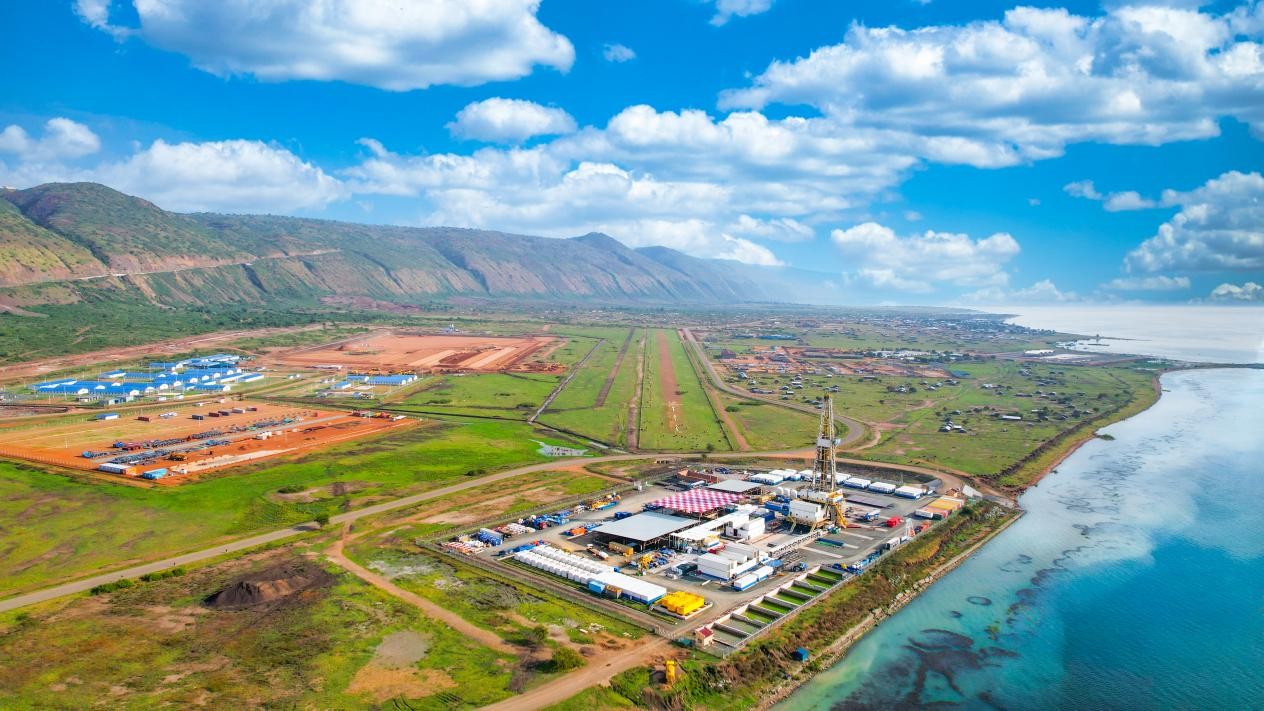 翠鳥油田開發(fā)項目現(xiàn)場航拍圖。田雨攝