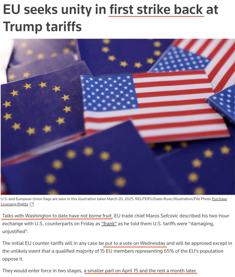 深觀察丨“只要團(tuán)結(jié)，歐盟反制美國(guó)的王牌很多”