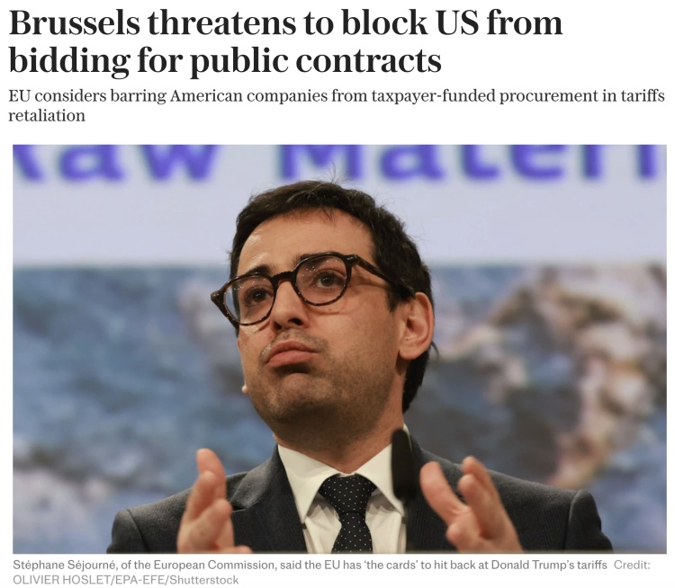 深觀察丨“只要團(tuán)結(jié)，歐盟反制美國(guó)的王牌很多”