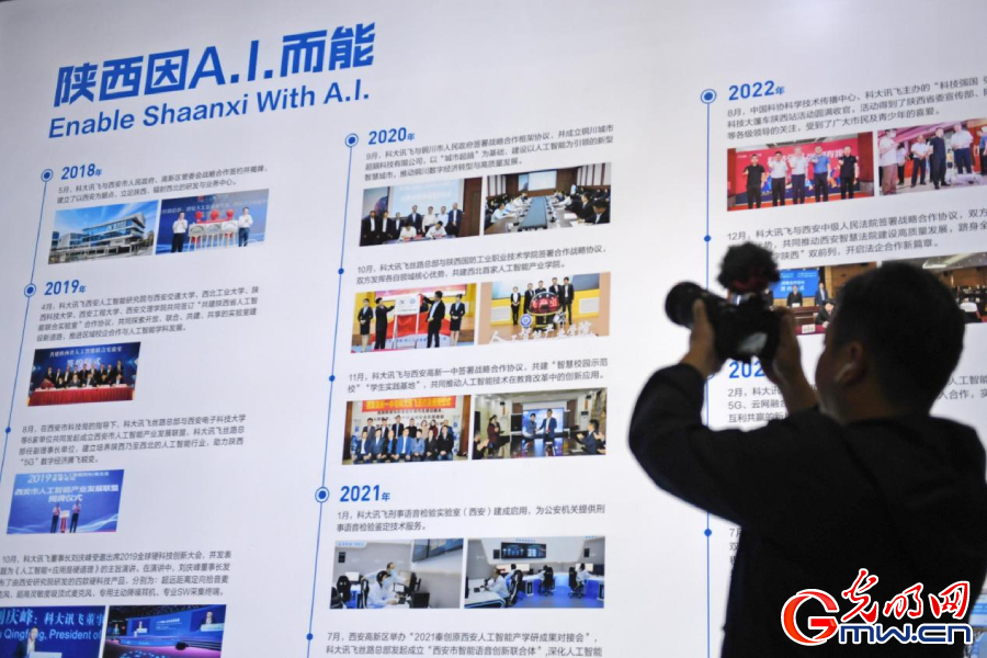 組圖丨AI、網(wǎng)絡(luò)安全、跨境電商……數(shù)字經(jīng)濟如此 “陜”耀