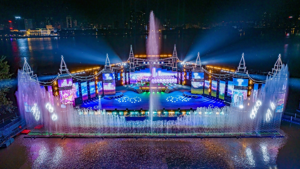 《遇見·哈爾濱》展演現場。受訪者供圖