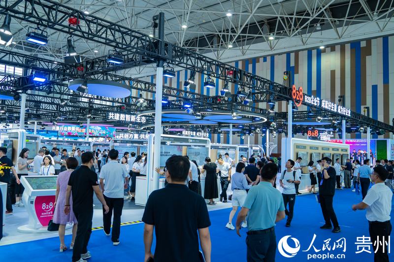 2、2024數(shù)博會(huì)共吸引400余家展商參展。人民網(wǎng) 陽(yáng)茜攝.jpg