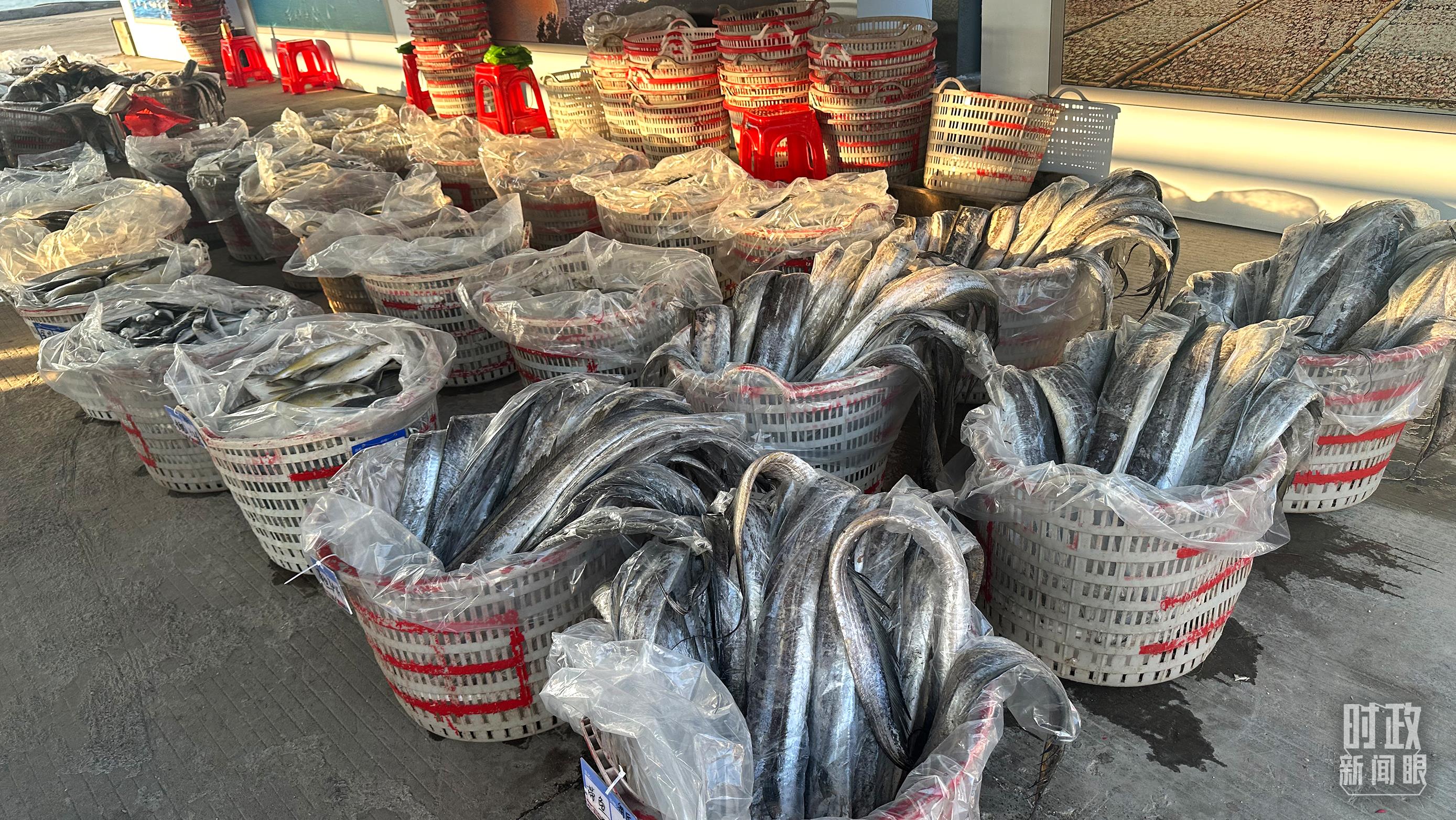 △澳角村的海產(chǎn)品。（總臺央視記者覃思拍攝）