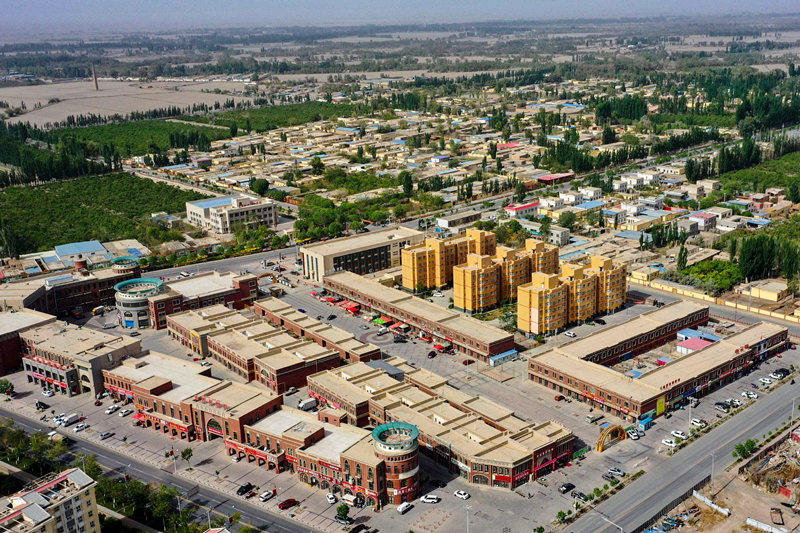 達(dá)西村新貌。