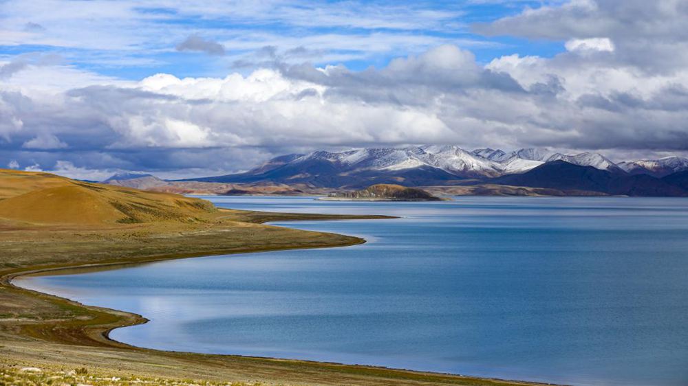 壯麗湖泊。金阿次仁攝