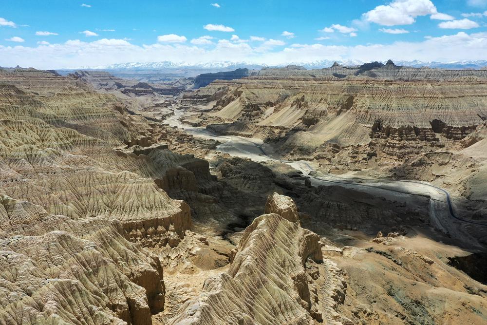 航拍土林。旦真攝