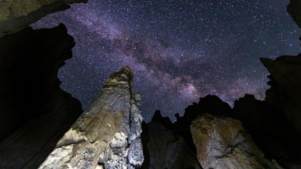 手可摘星辰。貢覺(jué)群培攝