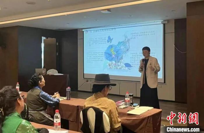 圖為西藏自治區(qū)婦聯(lián)組織直播電商培訓(xùn)。資料圖 西藏自治區(qū)婦聯(lián)供圖