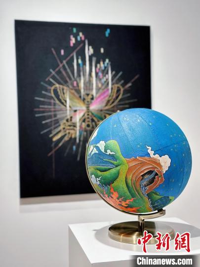 展覽現(xiàn)場(chǎng)。　醍醐藝術(shù)中心 供圖