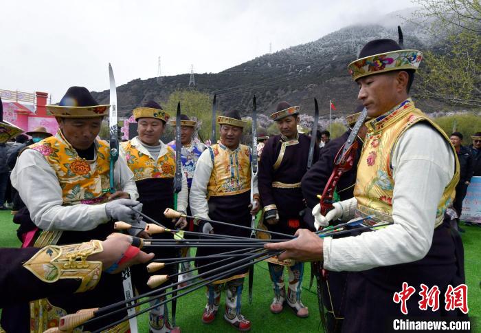 3月28日，參加響箭比賽的選手們?！±盍?攝