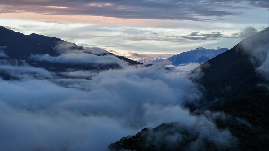秋日里的墨脫云海。張澤坤攝